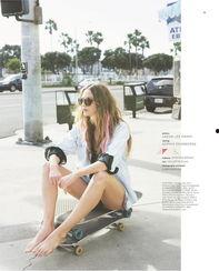 滑板女孩成人新手视频,新手入门教程视频解析